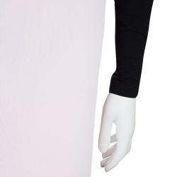 Pre Owned Dior Pink Red Colorblock Skirt M