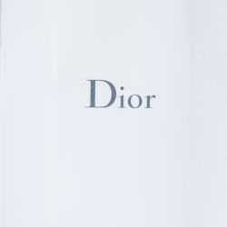         Dior Cream Lurex Embroidered Silk Skirt S