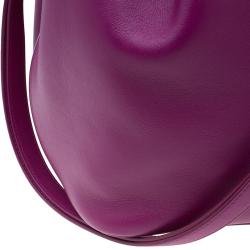 Pre Owned Dior Pink Leather Medium Diorific Bucket Tote