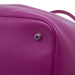 Pre Owned Dior Pink Leather Medium Diorific Bucket Tote