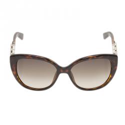 Pre Owned نظارات شمسية ديور تورتويس إطار عين القطة