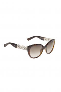 Pre Owned نظارات شمسية ديور تورتويس إطار عين القطة