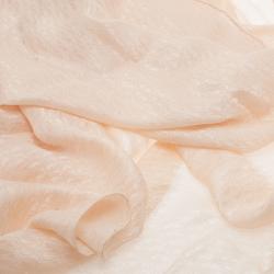 Dior Beige Silk Monogram Stole