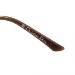 Pre Owned Dior Gold Dior Remove Shield Sunglasses