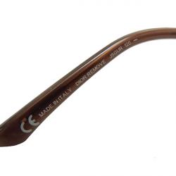 Pre Owned Dior Gold Dior Remove Shield Sunglasses