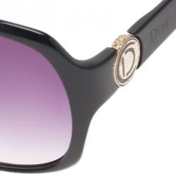 Dior Black Diormodel 2 Square Sunglasses