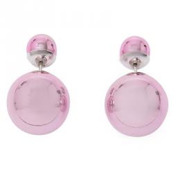 مملوكة مسبقًا Dior Tribale Pink Faux Pearl Earrings