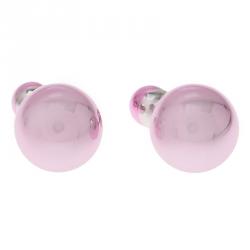 مملوكة مسبقًا Dior Tribale Pink Faux Pearl Earrings