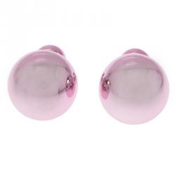 مملوكة مسبقًا Dior Tribale Pink Faux Pearl Earrings