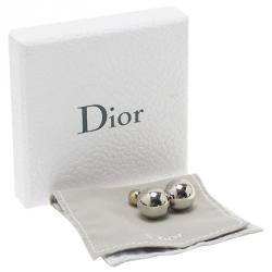 Pre Owned Dior Tribale Metallic Earrings