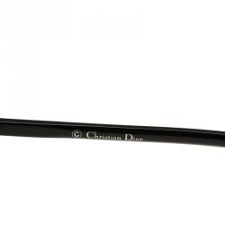 Pre Owned Dior Black So Real Round Aviator Sunglasses