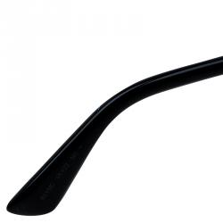 Pre Owned Dior Black So Real Round Aviator Sunglasses