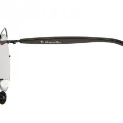 Pre Owned Dior Blue Technologic PQUA4 Cut Out Aviator Sunglasses