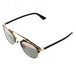 مملوكة مسبقًا Dior Navy Blue U5W2J So Real Round Sunglasses