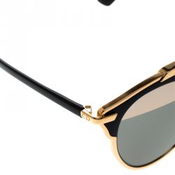 مملوكة مسبقًا Dior Navy Blue U5W2J So Real Round Sunglasses