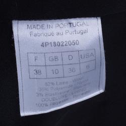 Dior Black Single Breasted Button Up Blazer Jacket M