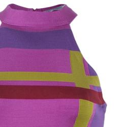 Dior Color Block Maxi Dress S