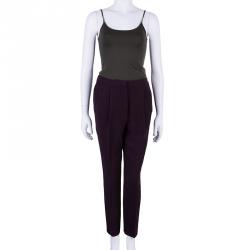 مملوكة مسبقًا Dior Burgundy Formal Trousers M