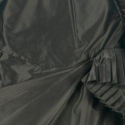 Dior Olive Green Silk Taffeta Gown S