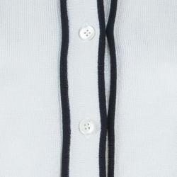 Pre Owned Dior Monochrome Knit Top And Cardigan Set M