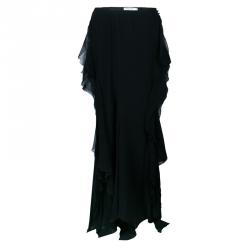 Pre Owned Dior Black Maxi Skirt M