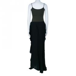 Pre Owned Dior Black Maxi Skirt M