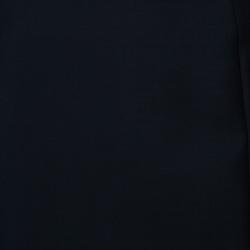 Dior Black Pencil Back Detail Skirt S