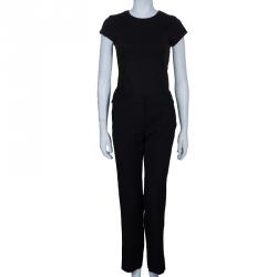 مملوكة مسبقًا Dior Black Wool Tailored Trousers S