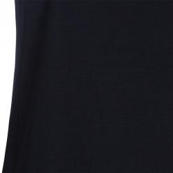 Dior Black Drop Waist Pleated Dress M