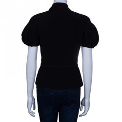 Dior Black Short Sleeve Jacket M