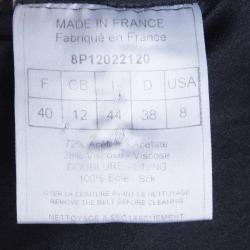 Dior Black Short Sleeve Jacket M
