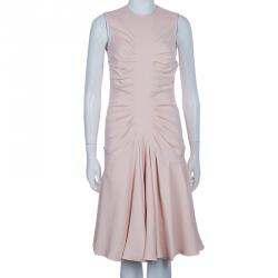 Pre Owned Dior Pink Sleeveless Dress M