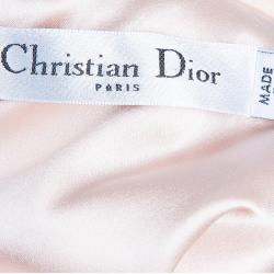 Pre Owned Dior Pink Sleeveless Dress M