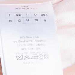 Pre Owned Dior Pink Sleeveless Dress M