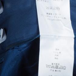 Pre Owned Dior Navy Blue Nautical Trousers M