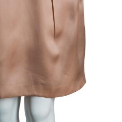 Dior Beige Jacquard Silk Dress L