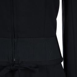Dior Black Skirt Suit M