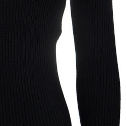 Dior Black Embellished Sweater M