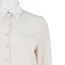 Dior Beige Button Down Shirt M