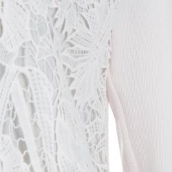 Dior Blush Pink Lace Overlay Cardigan S