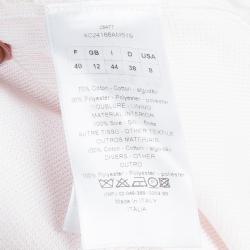 Dior Blush Pink Lace Overlay Cardigan S