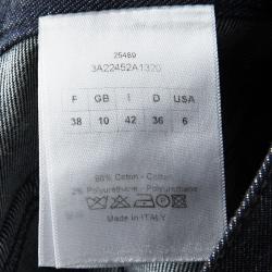 Pre Owned Dior Blue Dark Wash Denim Slim Fit Jeans M