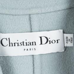 Dior Grey Cashmere Blazer M