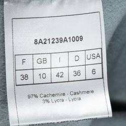 Dior Grey Cashmere Blazer M