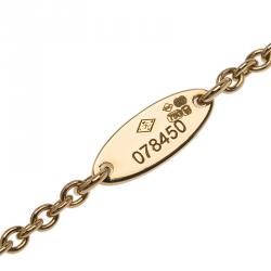 Dior Rose des Vents Diamond Turquoise Yellow Gold Bracelet