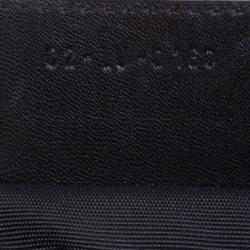 Pre Owned حقيبة كلاتش ديور جلد مبطنة كاناج سوداء