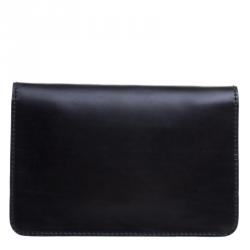 مملوكة مسبقًا Dior Black Leather Dio(r)evolution Clutch