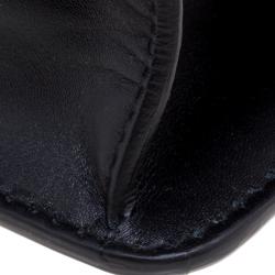 مملوكة مسبقًا Dior Black Leather Dio(r)evolution Clutch