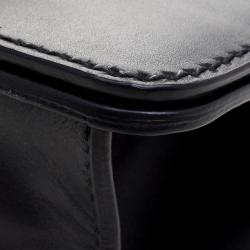 مملوكة مسبقًا Dior Black Leather Dio(r)evolution Clutch