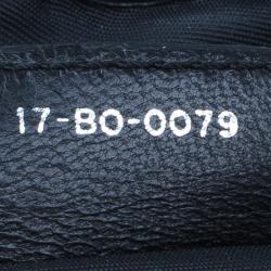 Pre Owned حقيبة يد هوبو ديور لو ترينت كاناج جلد أسود كبيرة